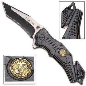 Spring Assist - 'Legal Auto Knife' - Military U.S. Marines Rescue