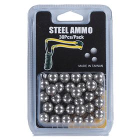 Slingshot 30 Pcs 3/8 Inch Steel Ball Ammunition
