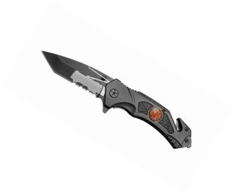 Assisted Opening Tactical Rescue Knife - Fire Fighter
