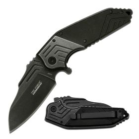 Evolution Spring Assisted Knife Wharncliffe Fine Edge Blade