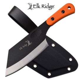 5.6" Overall Elk Ridge Tactical Hunter Full Tang Cleaver Knife