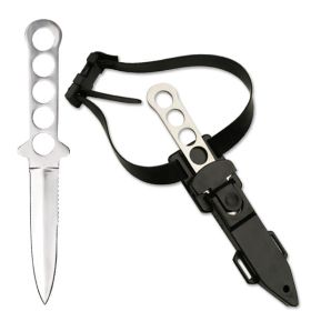 Double Edge Diving Knife - Black