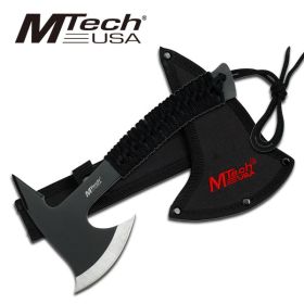 9" Mtech Full Tang Throwing Tomahawk Axe with Sheath
