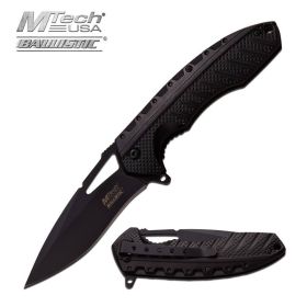 Mtech Black Finish Spring Assist Assisted Knife