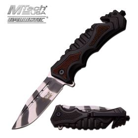 4.75 Closed Urban Camo Tactical Rescue Spring Assisted Knife