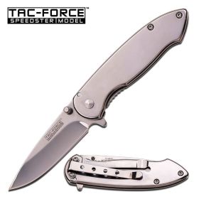 Speedster Model Action Spring Assist Opening Folder Knife - Mirror