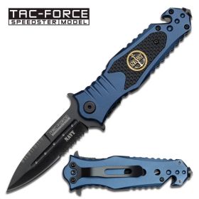 Spring Assist - 'Legal Auto Knife' - Tactical Spike Navy