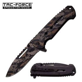 Tac-Force Digital Camo Spring Assisted Opening Knife