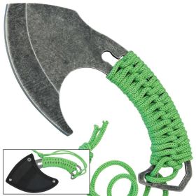 Lil Dark Fury Rocker Full Tang Hunting Camping Outdoor Fixed Blade Hatchet Axe